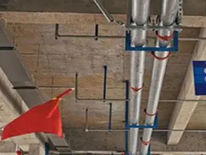 中原管廊支架的安装方法